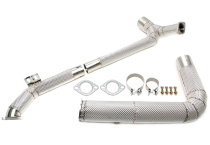 Porsche 718 Boxster / 718 Cayman 2.0/2.5l 982 2016+ Downpipe Utan Katalysator TA Technix